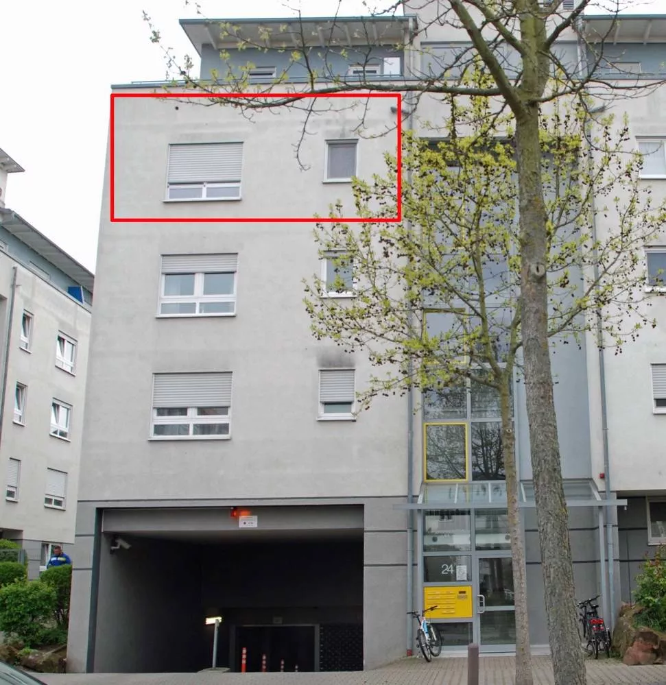 Immobilienangebot - Mannheim / Käfertal - Alle - Sehr gut konzipierte 3-Zimmer-Eigentumswohnung mit Garagenplatz und Kellerraum in angenehmer Wohnlage