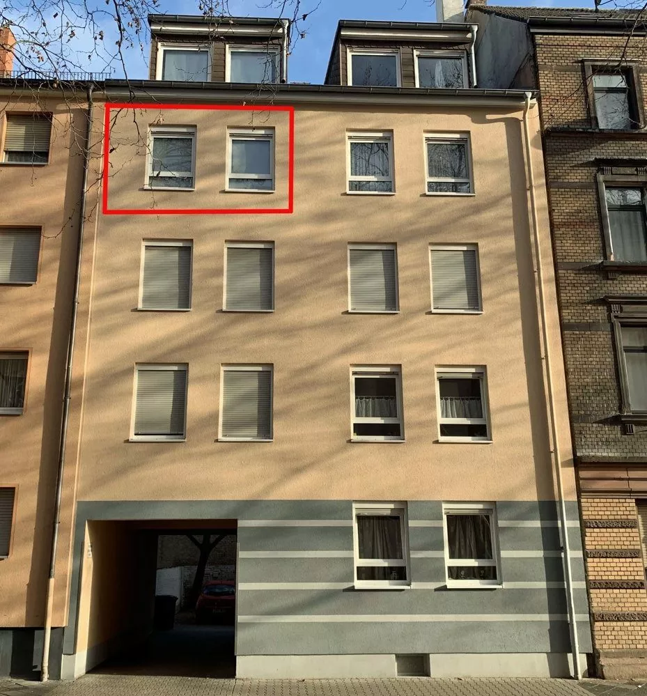 Immobilienangebot - Ludwigshafen am Rhein - Alle - Gepflegte 1-Zimmerwohnung in zentraler Lage mit Stellplatz