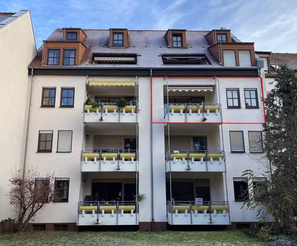 Immobilienangebot - Mannheim / Käfertal - Alle - Moderne 2-Zimmer-Eigentumswohnung mit Loggia und TG-Platz in angenehmer, dennoch zentraler Wohnlage