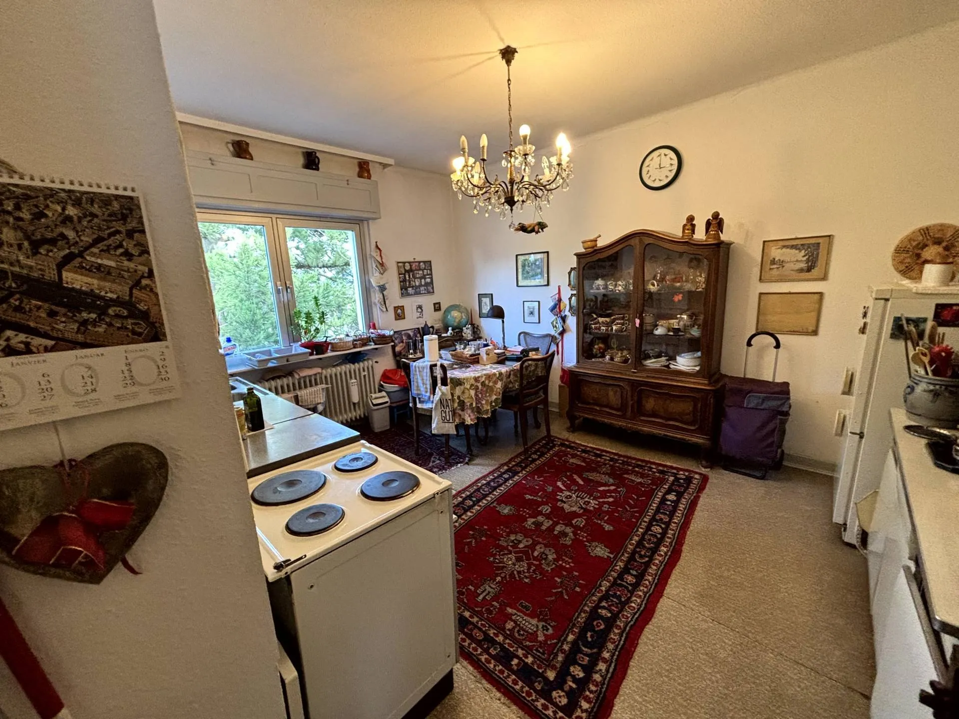 Immobilienangebot - Mannheim / Rheinau - Alle - Ein- bis Zweifamilienhaus, DHH, mit Garage auf herrlichem Gartengrundstück - 
Verkauf mit Wohnrecht