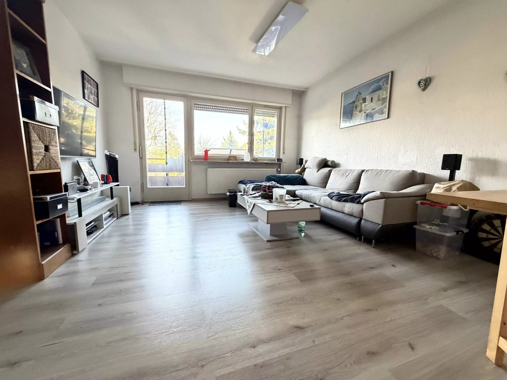 Immobilienangebot - Ilvesheim - Alle - Effizient konzipierte 4,5-Zi-Whg. mit Stellplatz, 2 Balkonen in ruhiger und beliebter Wohnlage