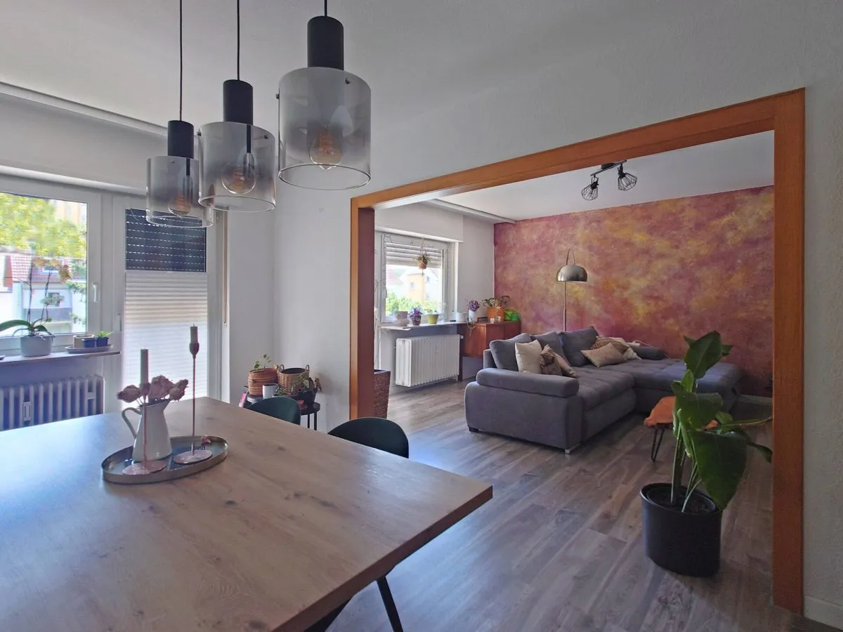 Immobilienangebot - Mannheim / Almenhof - Alle - Modernes Wohnen in gefragter Lage: 3,5-Zimmer-Wohnung mit Südbalkon!