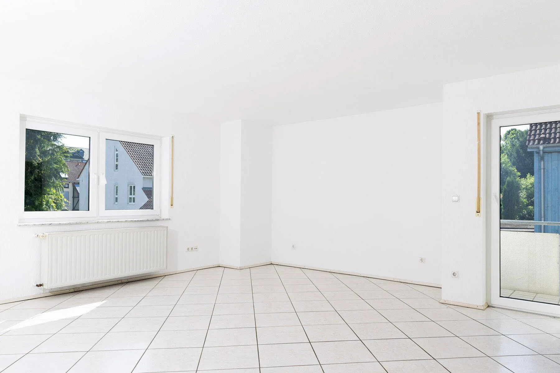 Immobilienangebot - Mannheim-Niederfeld - Alle - Lichtdurchflutete 3-Zimmer-Wohnung mit 2 Balkonen in begehrter Lage!