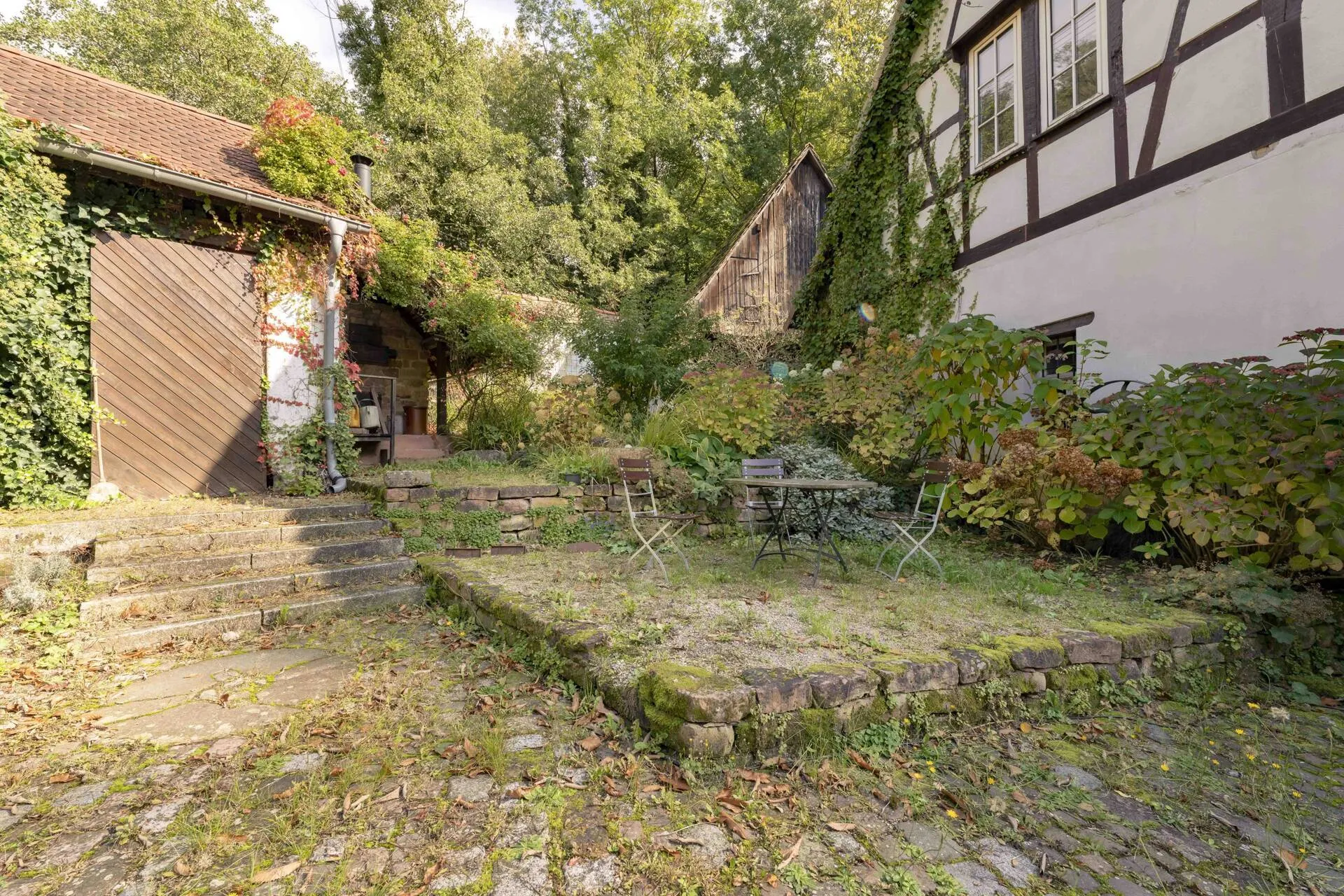 Immobilienangebot - Hirschberg an der Bergstraße / Großsachsen - Alle - Historische Wassermühle in Großsachsen – Wohnen mit Charakter- Denkmalgeschützt