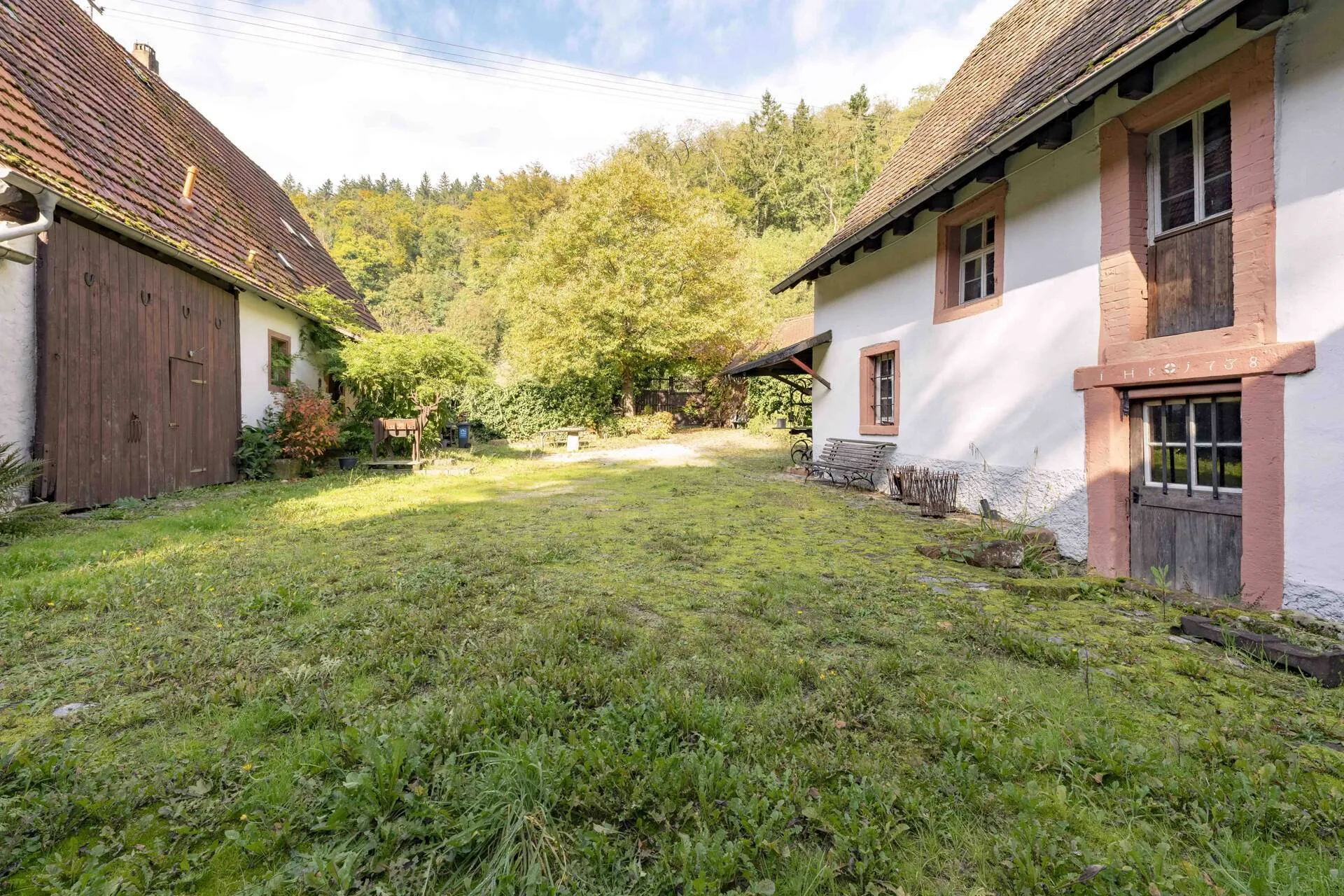 Immobilienangebot - Hirschberg an der Bergstraße / Großsachsen - Alle - Historische Wassermühle in Großsachsen – Wohnen mit Charakter- Denkmalgeschützt